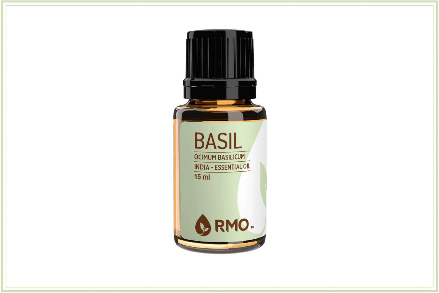 basil essential oil for nausea upset stomach